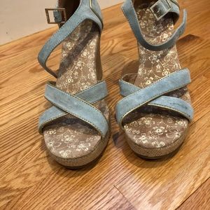 Toms Strappy Wedges - Wedding Collection